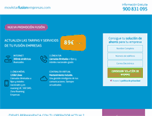 Tablet Screenshot of movistarfusionempresas.com
